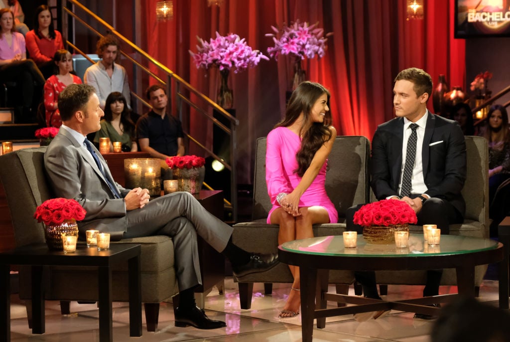 Chris Harrison, Peter Weber, and Madison Prewett on 'The Bachelor'