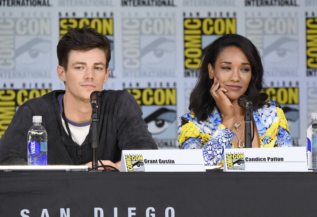 The Flash': Why Fans Think Grant Gustin is Feuding With On-Screen Love  Interest Candice Patton