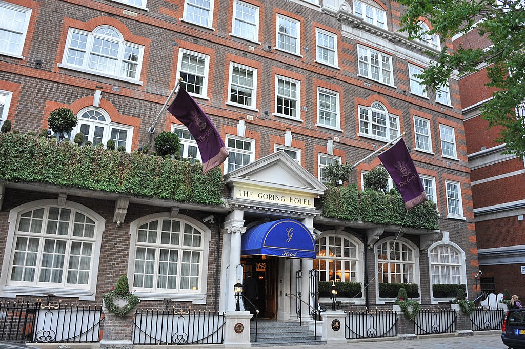 The Goring Hotel before Kate Middleton and Prince William were married