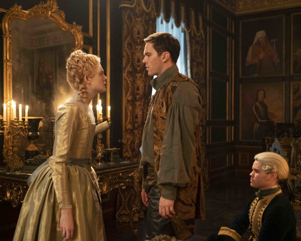 The Great: Elle Fanning and Nicholas Hoult
