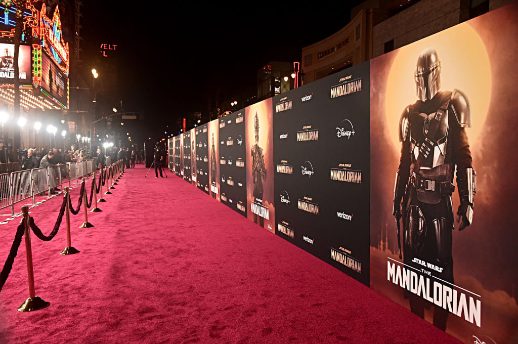 The premiere of 'The Mandalorian'