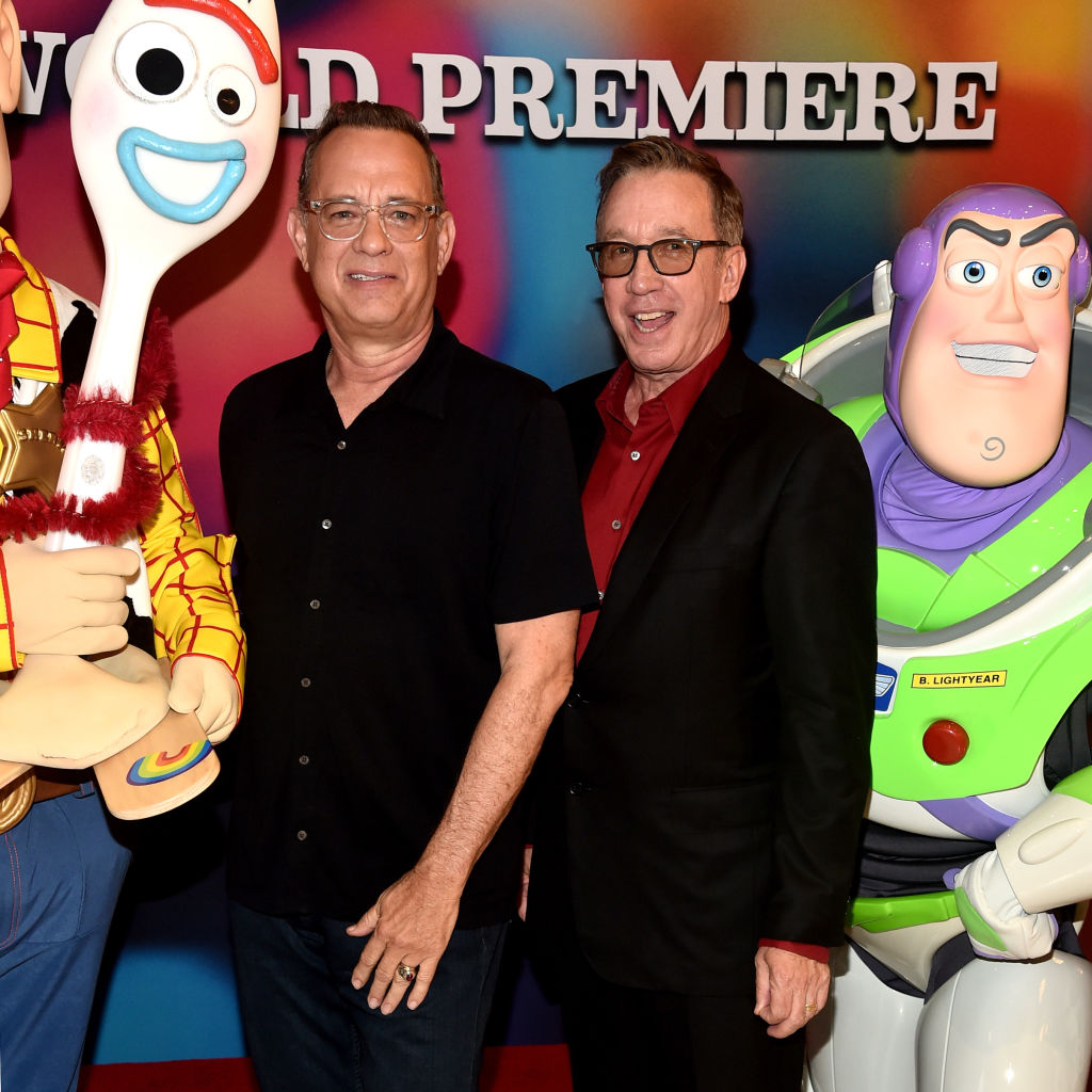Tom Hanks Taught Tim Allen the Right Way to Do Their ‘Toy Story’ Voices For Real Kids