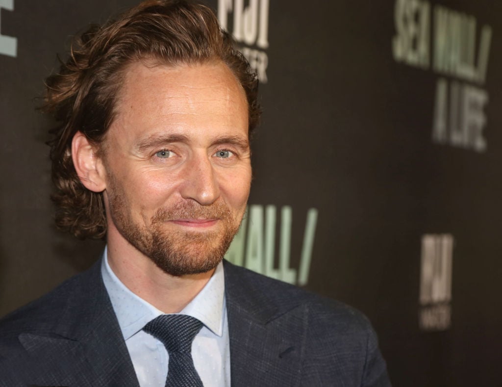 Tom Hiddleston smiling