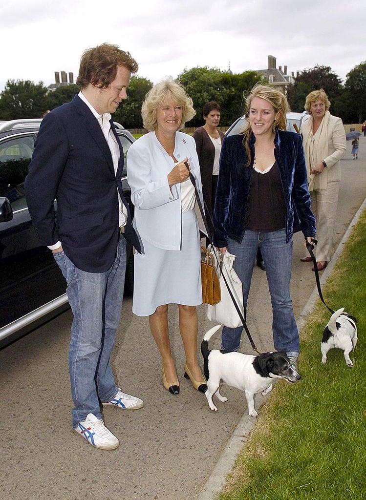 Tom Parker Bowles, Camilla Parker Bowles, and Laura Lopes in 2005 