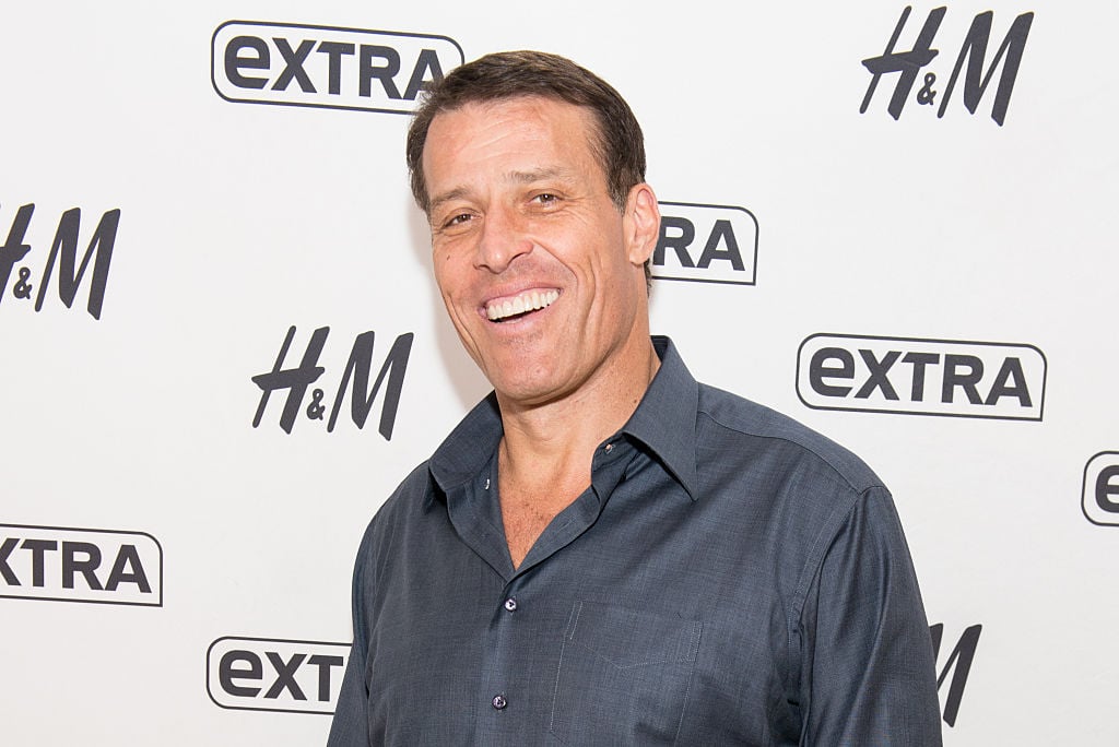 Tony Robbins |  Noam Galai/Getty Images for Extra