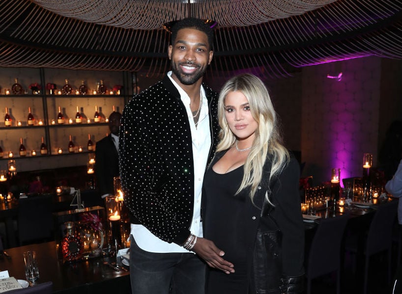 Tristan Thompson and Khloé Kardashian