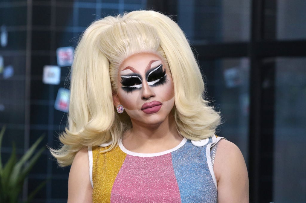 Drag queen Trixie Mattel attends the Build Series to discuss "Barbara"