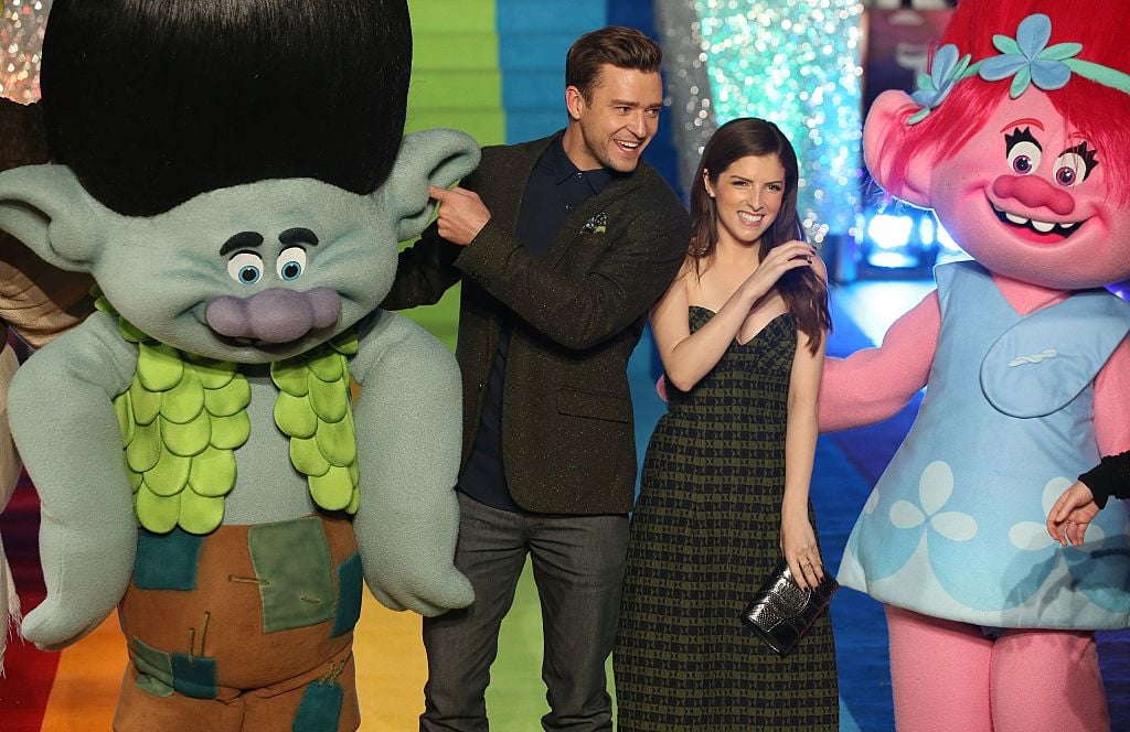 Anna Kendrick and Justin Timberlake for 'Trolls'