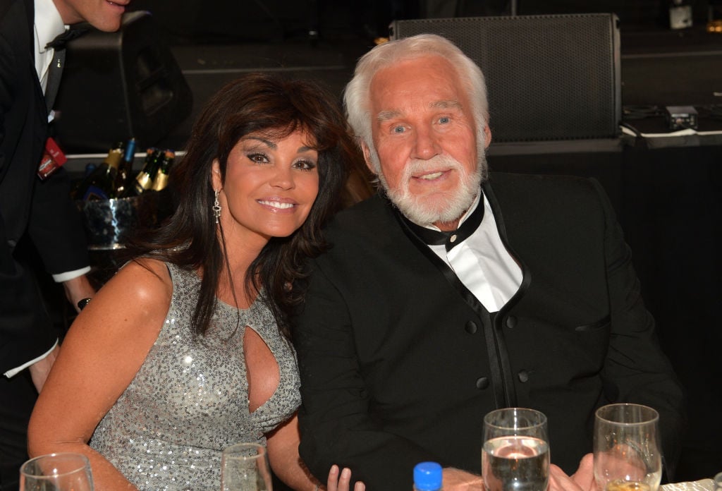 Wanda Miller and Kenny Rogers in 2014 | Charley Gallay/Getty Images for Celebrity Fight Night