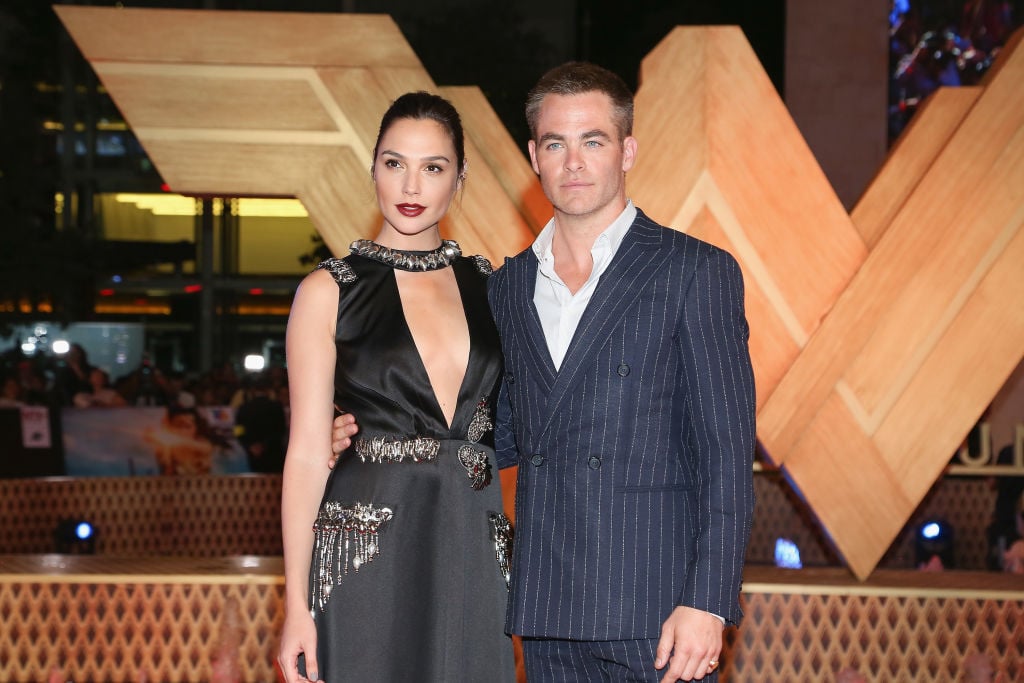 Gal Gadot and Chris Pine at the 'Wonder Woman' Mexico City premiere