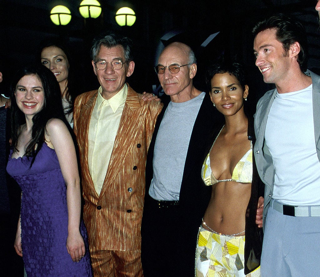 Anna Paquin, Famke Janssen, Ian McKellen, Patrick Stewart, Halle Berry, and Hugh Jackman