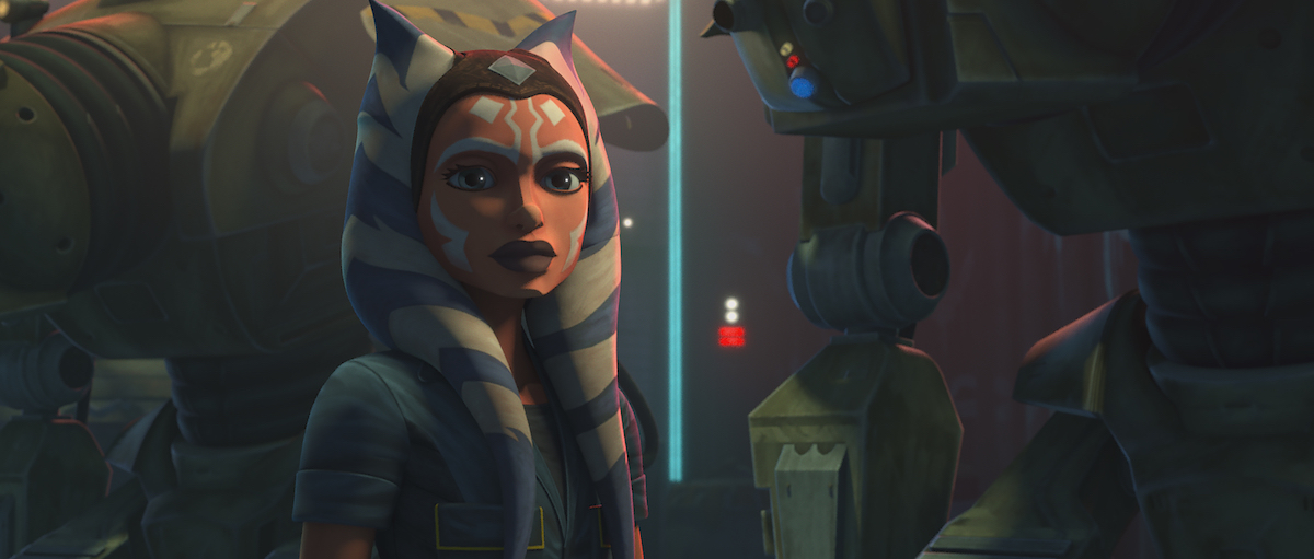 Ahsoka Tano in Season 7, Episode 5 of 'The Clone Wars,' "Gone With a Trace."