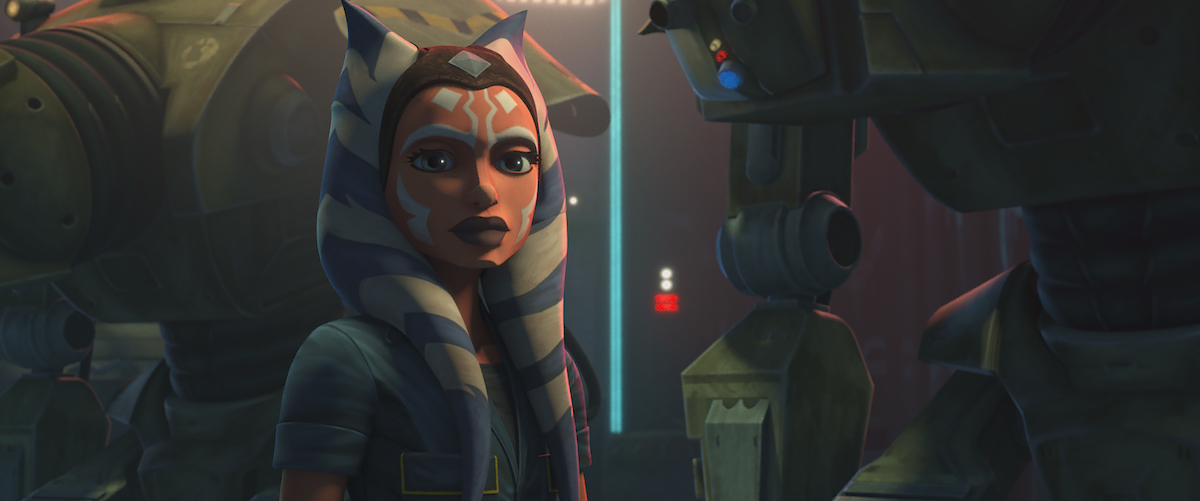 Ahsoka Tano in Episode 5, "Gone With a Trace," 'The Clone Wars' Season 7.