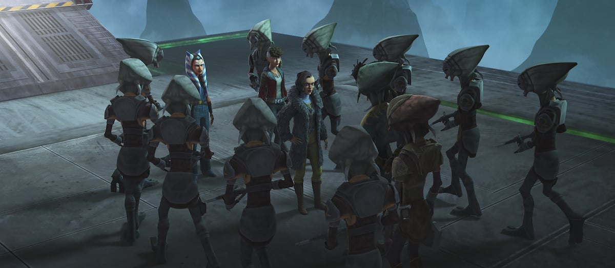 Ahsoka and the Martez sisters encounter the Pyke Syndicate.