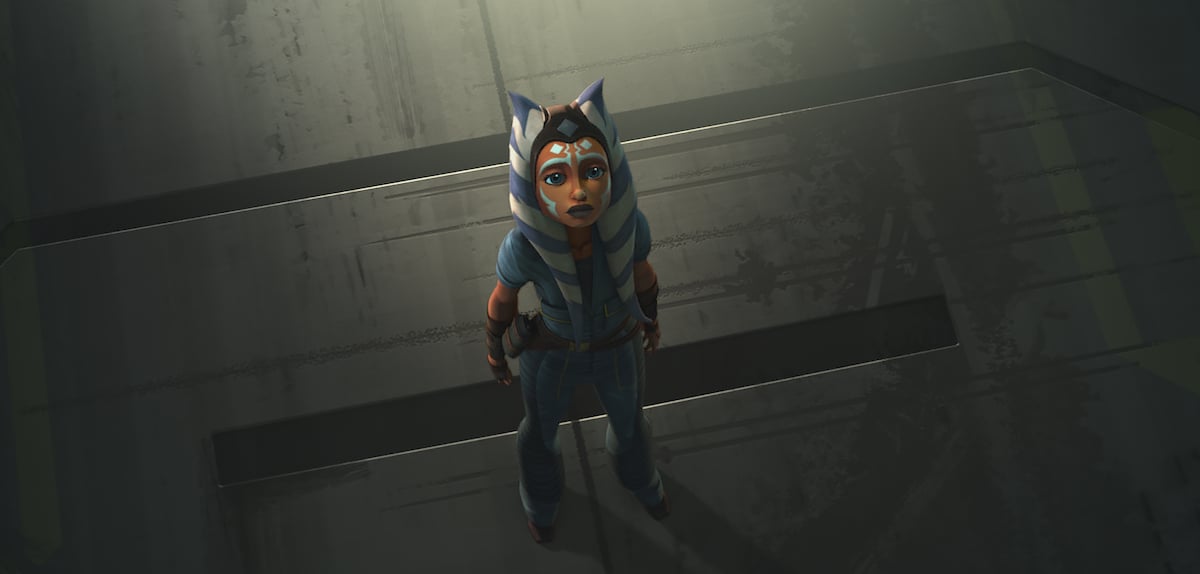 Ahsoka Tano in the Underworld of Coruscant, Episode 5, Season 7, of 'The Clone Wars.' 