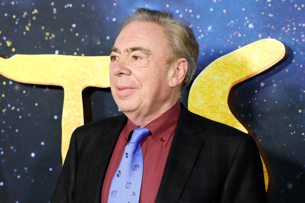 Andrew Lloyd Webber on the red carpet for the world premiere of 'Cats' at Alice Tully Hall, Lincoln Center on December 16, 2019.