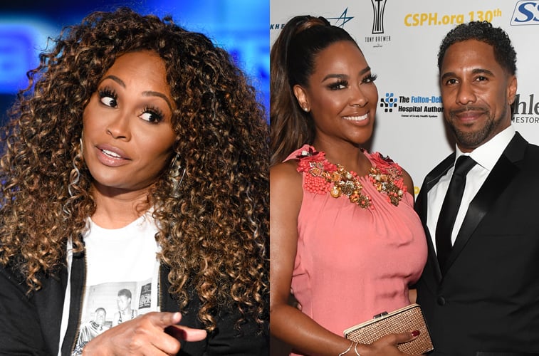 Cynthia Bailey, Kenya Moore, and Marc Daly