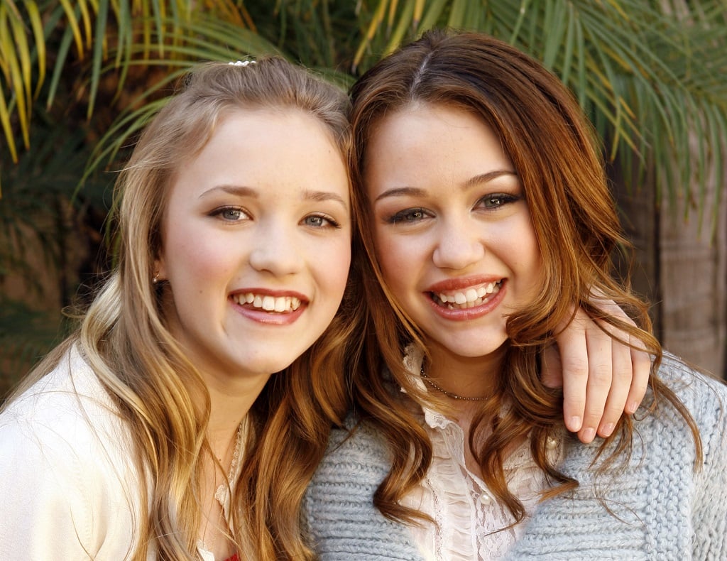 Emily Osment and Miley Cyrus