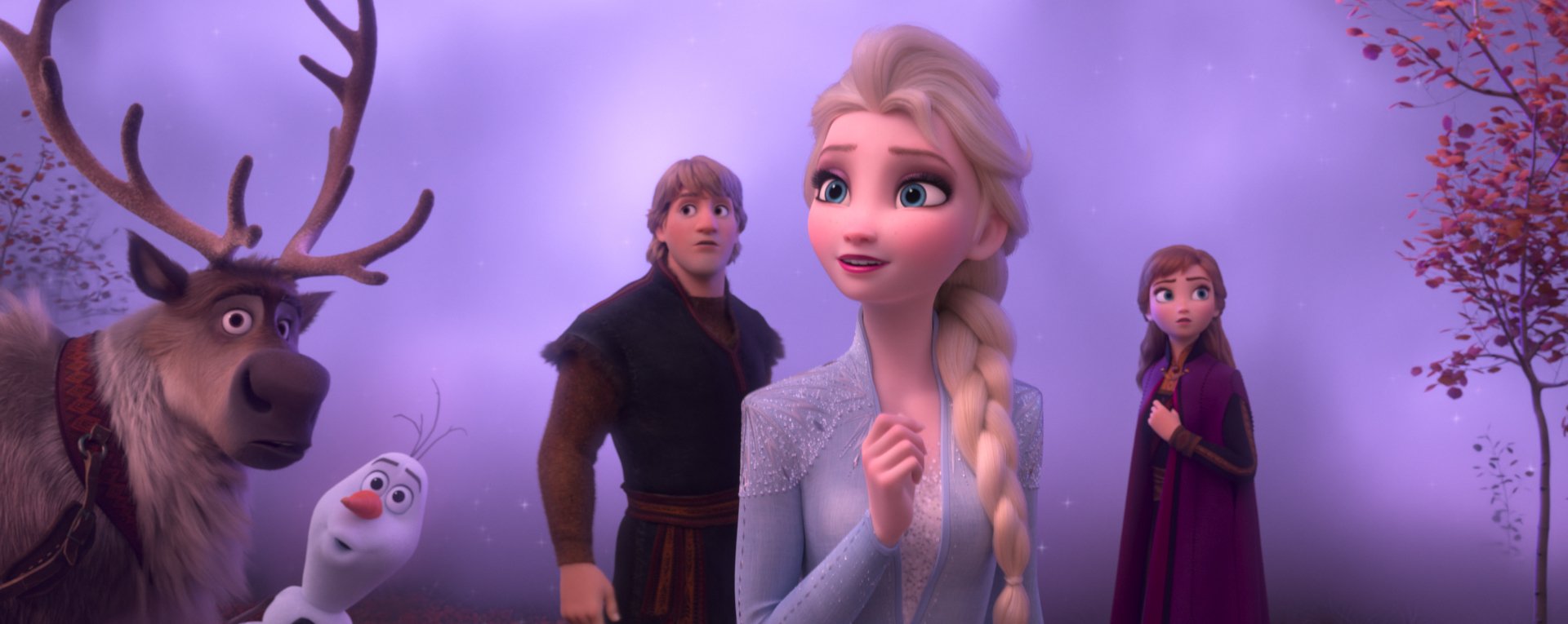 Elsa, Anna, and the gang in 'Frozen 2,' which Disney released early to Disney+ on March 15.
