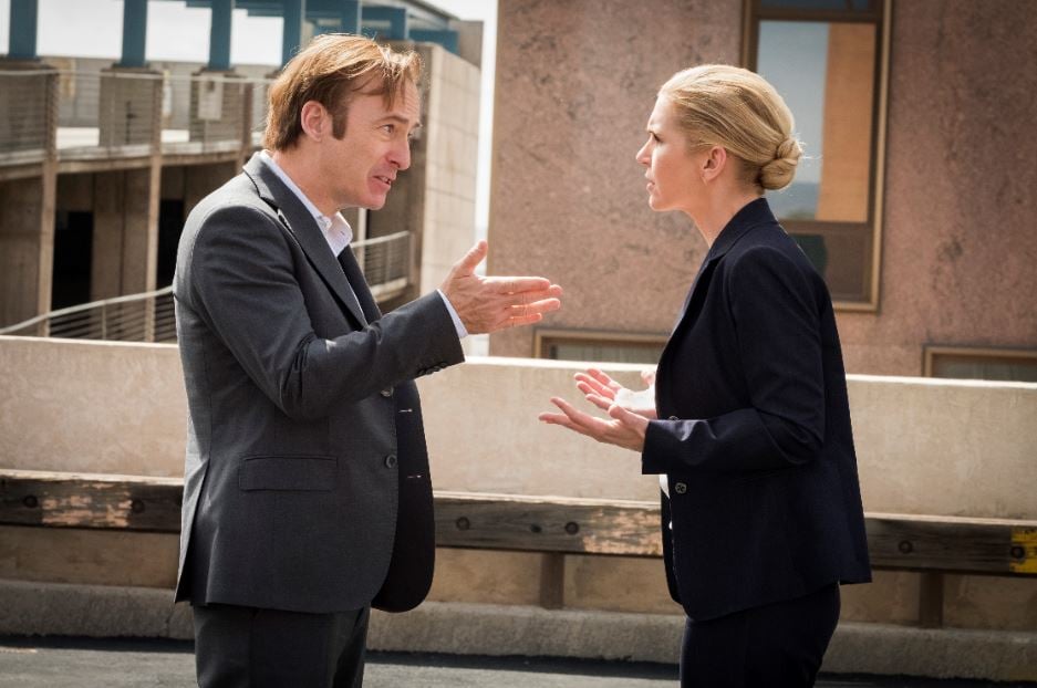 Kim and Jimmy on Better Call Saul