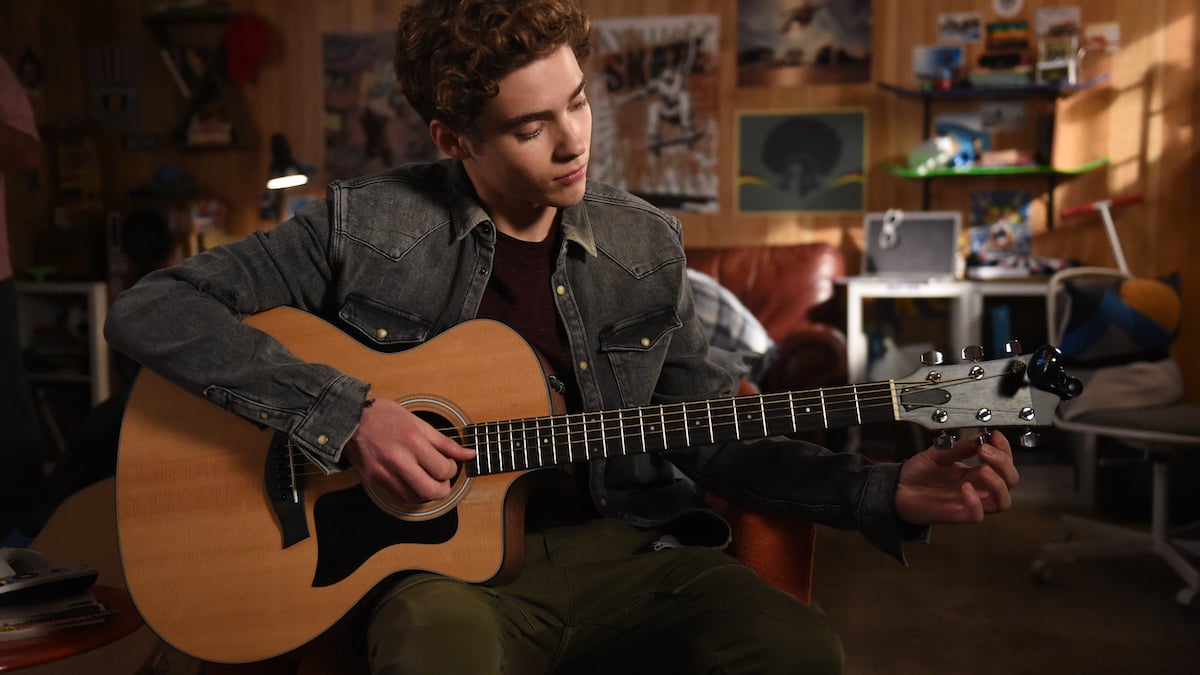 Ricky (played by Joshua Bassett) in Episode 9, of 'High School Musical: The Musical: The Series.'