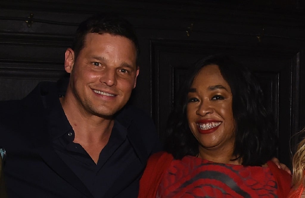 Justin Chambers and Shonda Rhimes