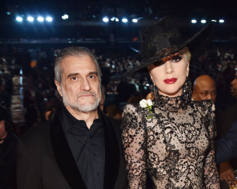 Lady Gaga and her father, Joe Germanotta