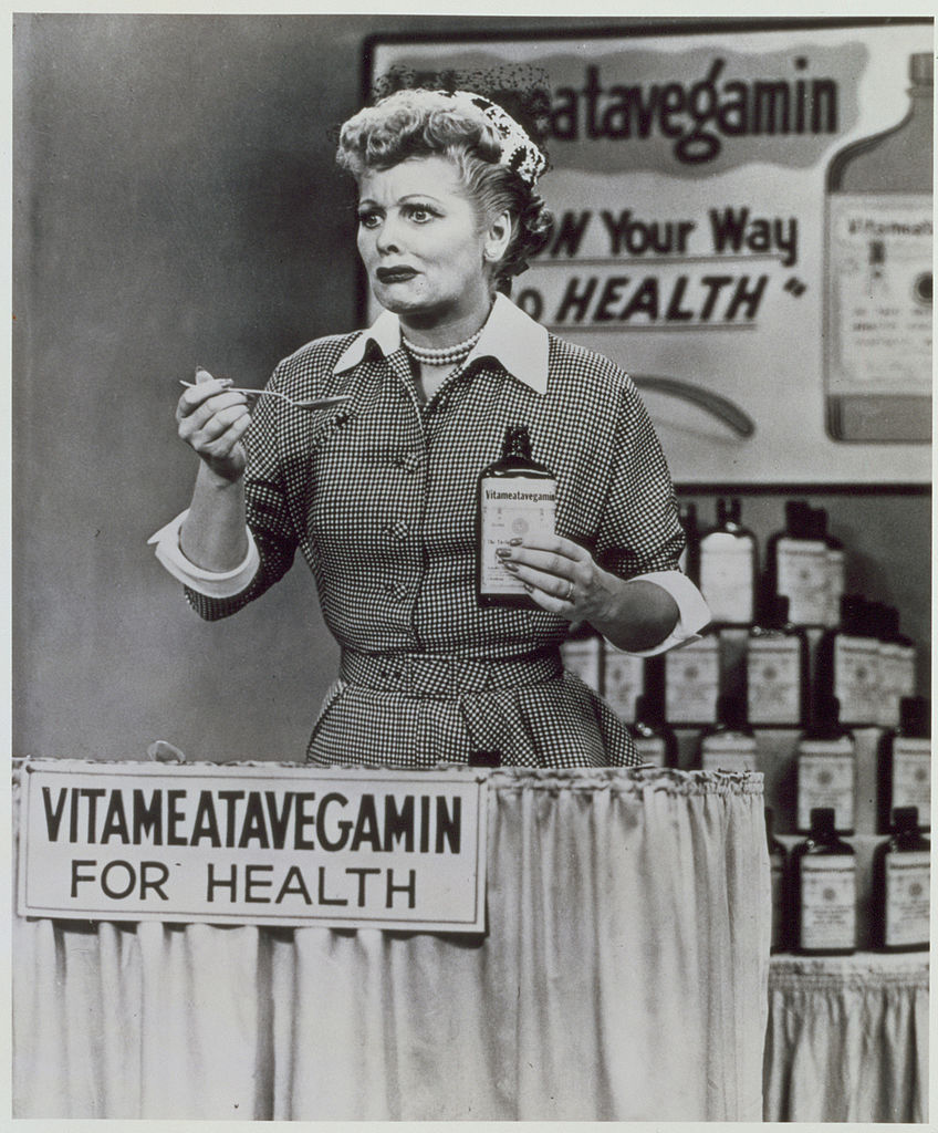 Lucille Ball in I Love Lucy