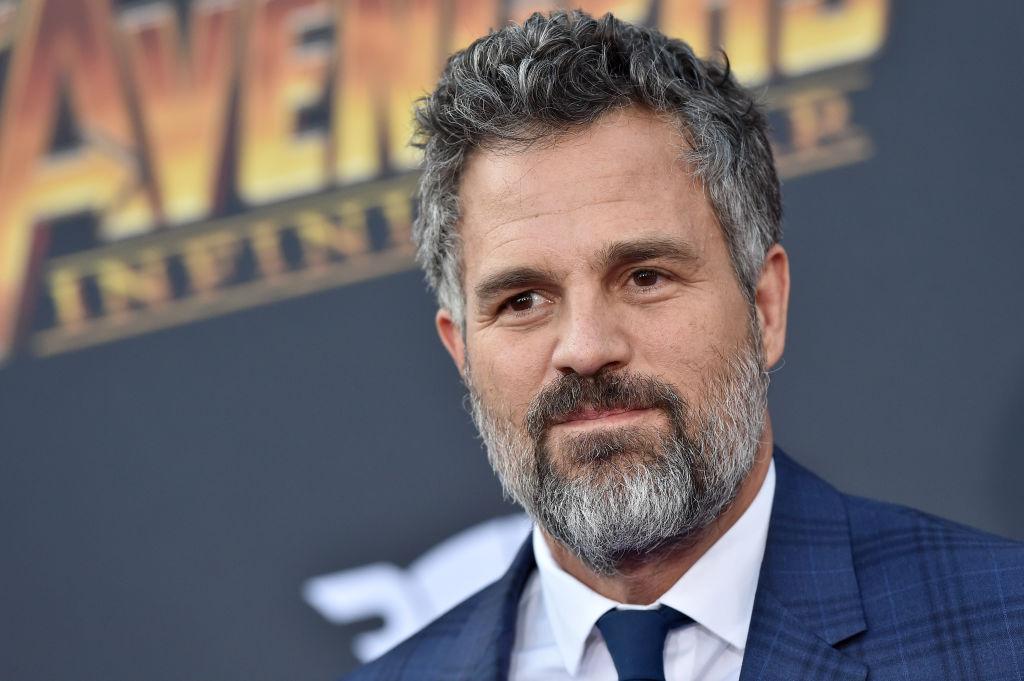 Mark Ruffalo attends the premiere of 'Avengers: Infinity War' on April 23, 2018