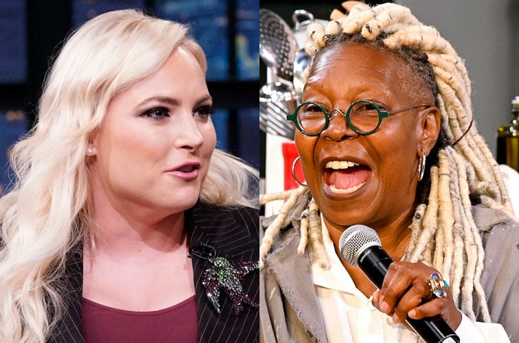 Meghan McCain and Whoopi Goldberg