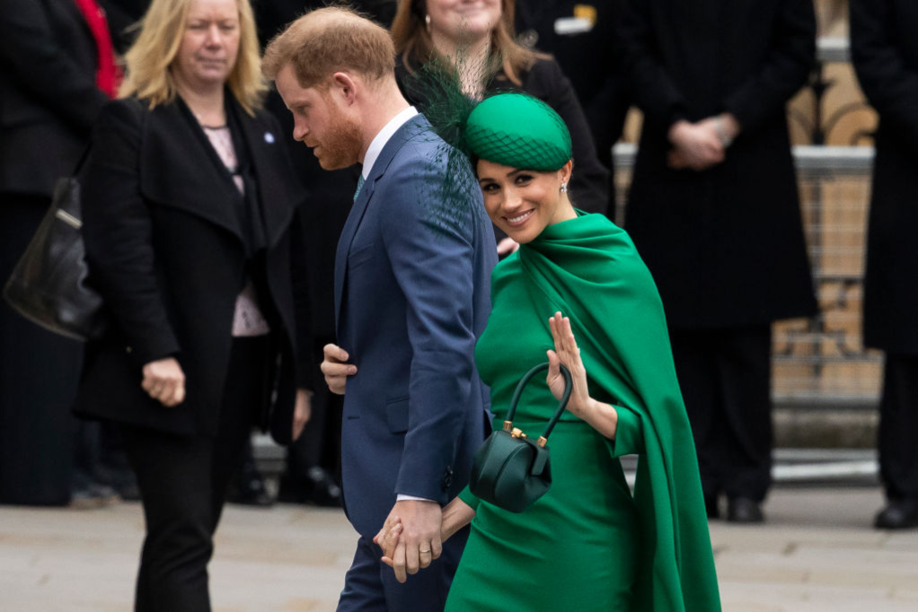 Prince Harry and Meghan Markle attend Commonwealth Service
