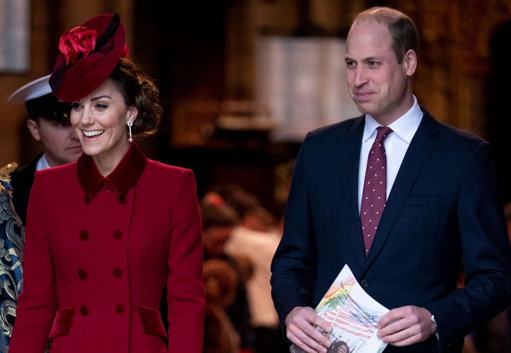 Kate Middleton and Prince William attend the Commonwealth Day Service 2020