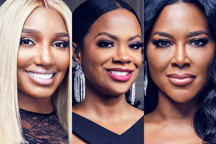 Nene Leakes, Kandi Burruss, and Kenya Moore