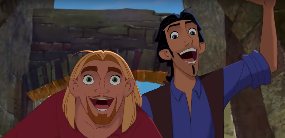 Miguel and Tulio in 'The Road to El Dorado.' 