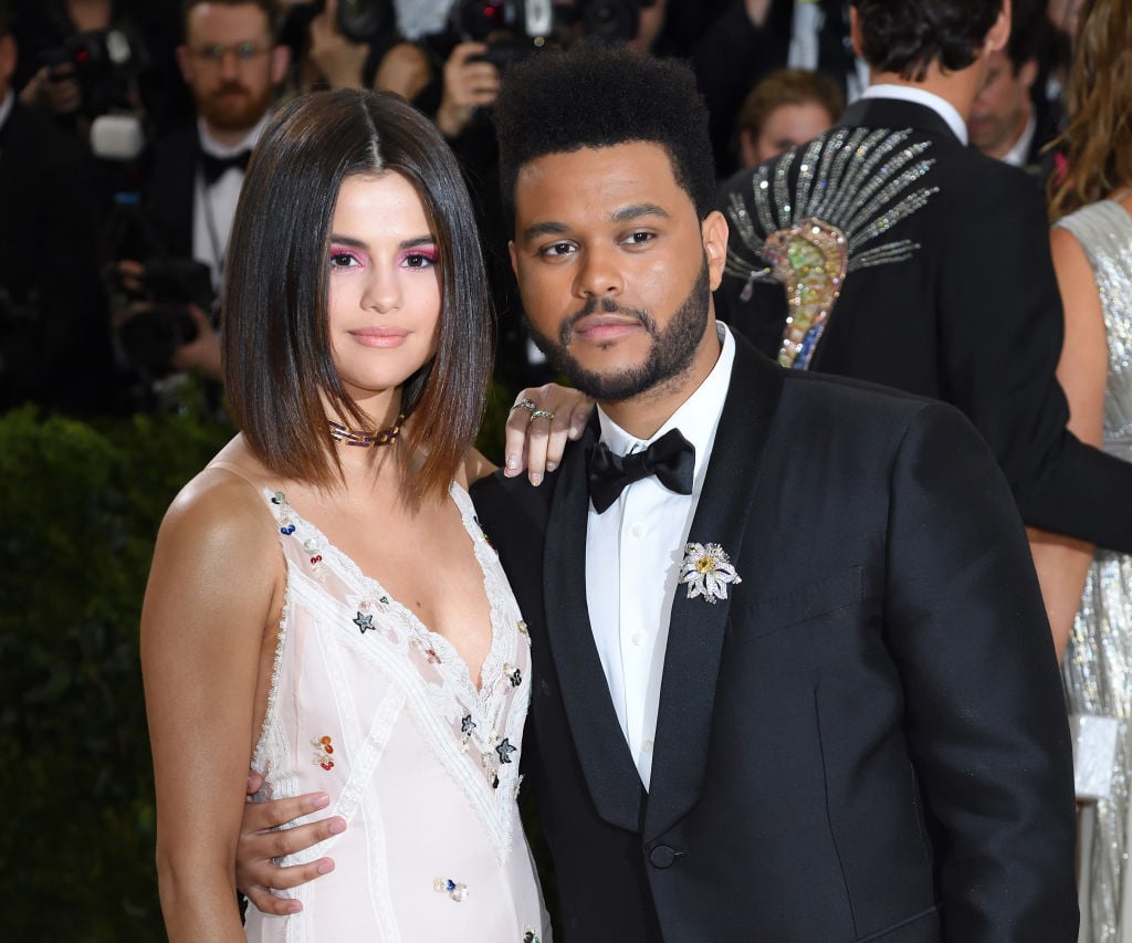 Selena Gomez and The Weeknd attend the Met Gala on May 1, 2017