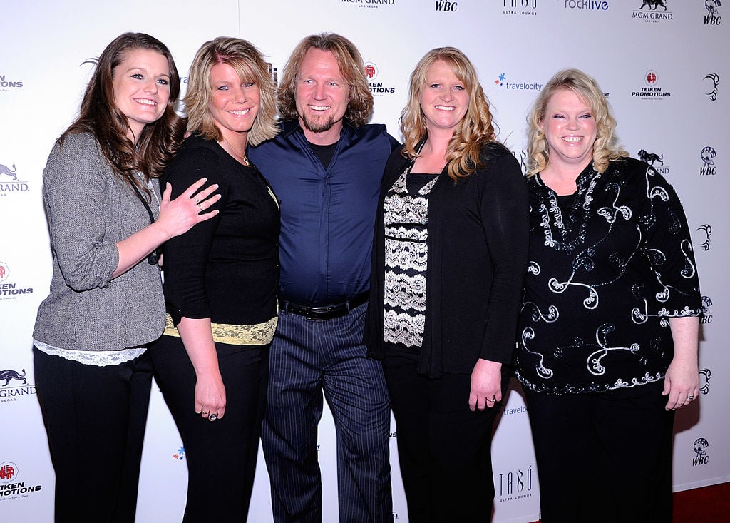 Robyn Brown, Meri Brown, Kody Brown, Christine Brown and Janelle Brown of Sister Wives