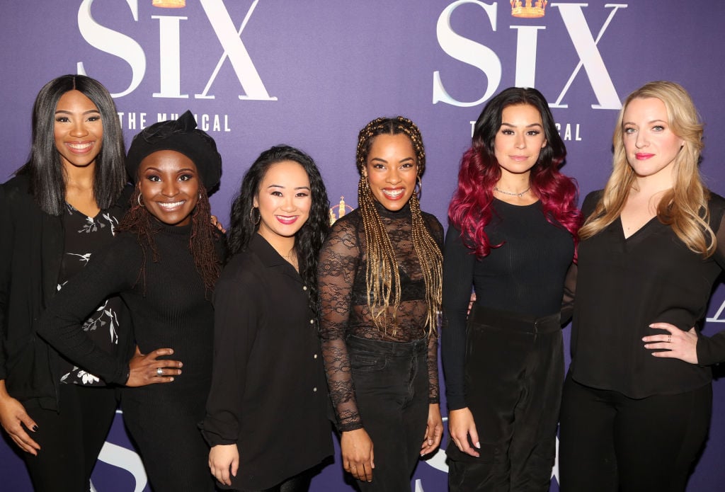 The cast of Six the Musical