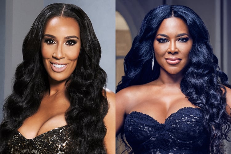 Tanya Sam and Kenya Moore