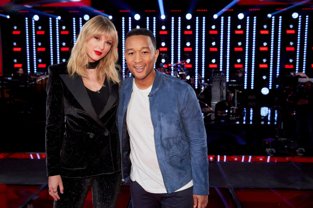 Taylor Swift and John Legend on 'The Voice'