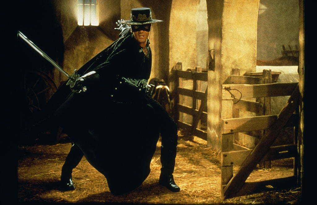 Antonio Banderas in 'The Mask of Zorro'