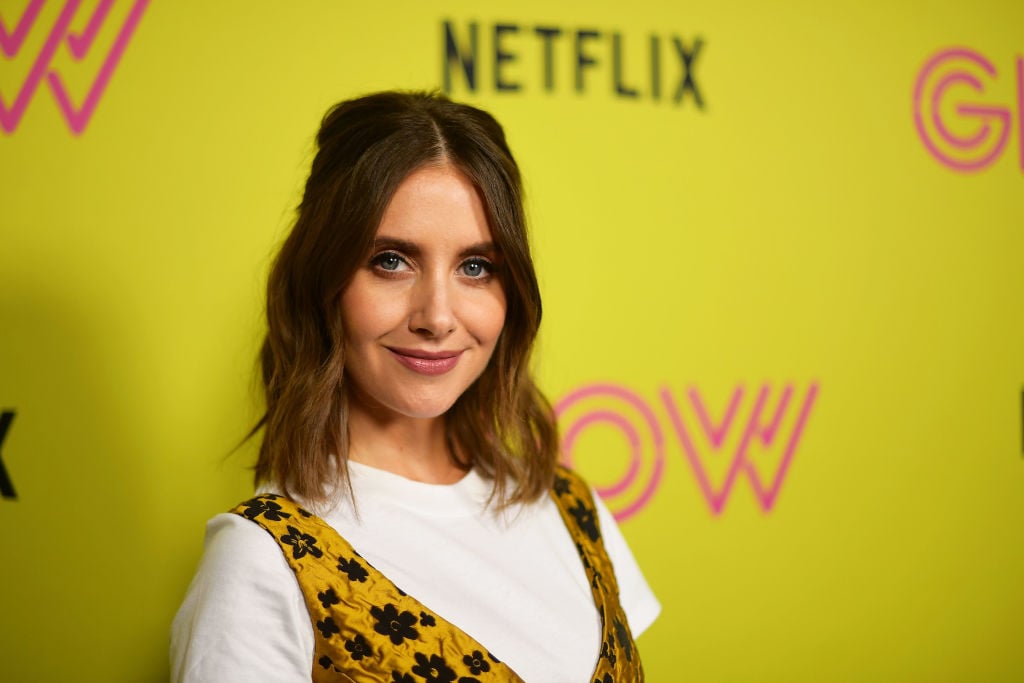 Alison Brie at a 'GLOW' event
