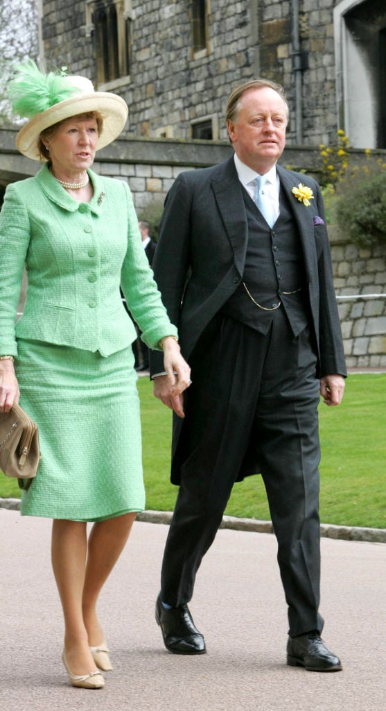 Andrew Parker Bowles and Rosemary Pitman