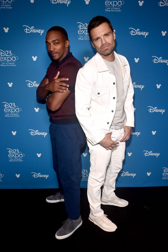 Marvel stars Anthony Mackie and Sebastian Stan