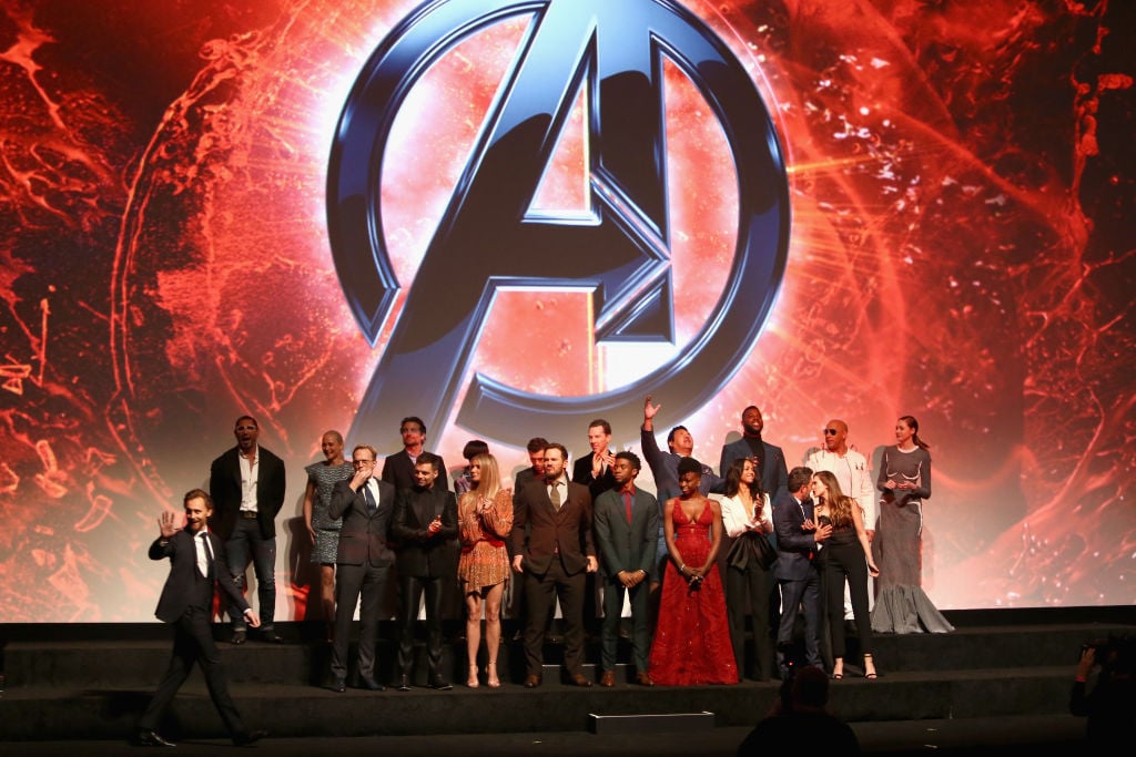 The cast of 'Avengers: Infinity War' at the premiere