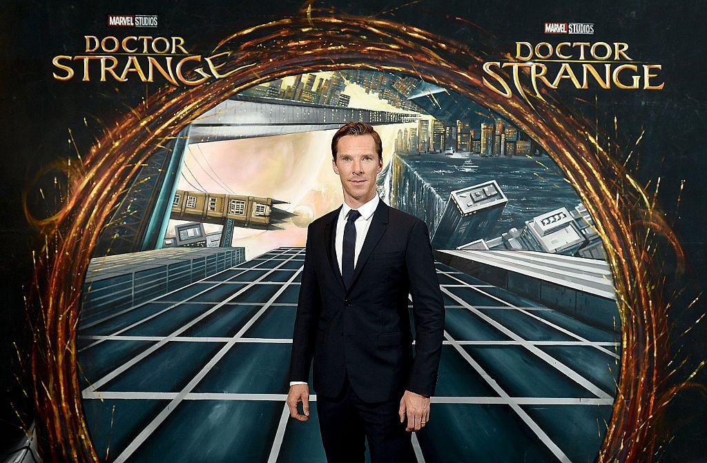 Benedict Cumberbatch at a 'Doctor Strange' fan screening