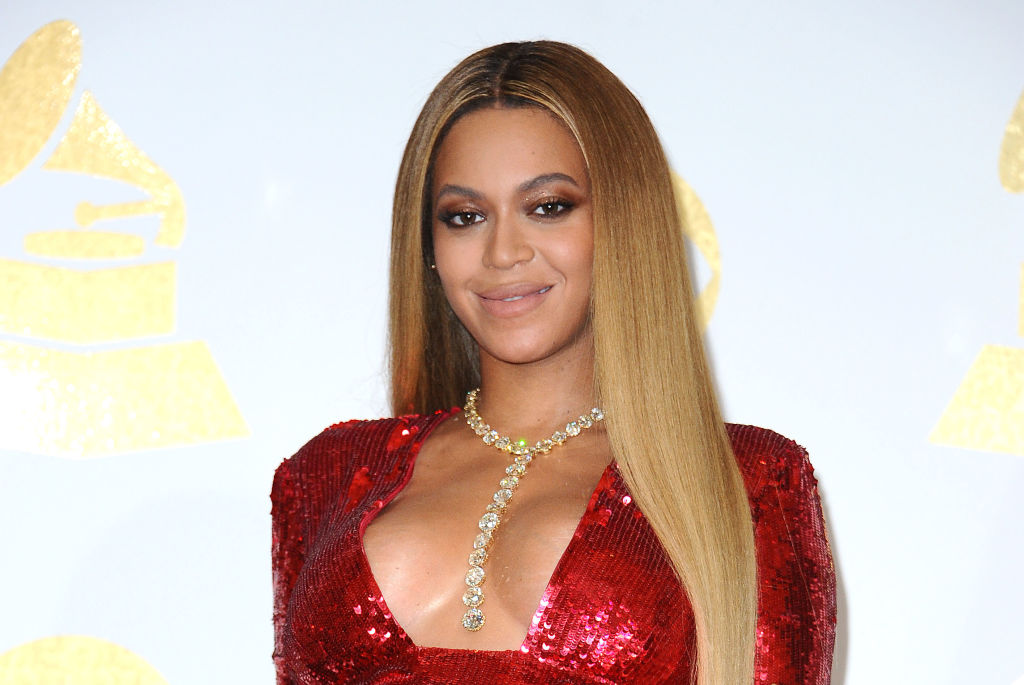 Beyoncé at an award show in February 2017 in Los Angeles, California