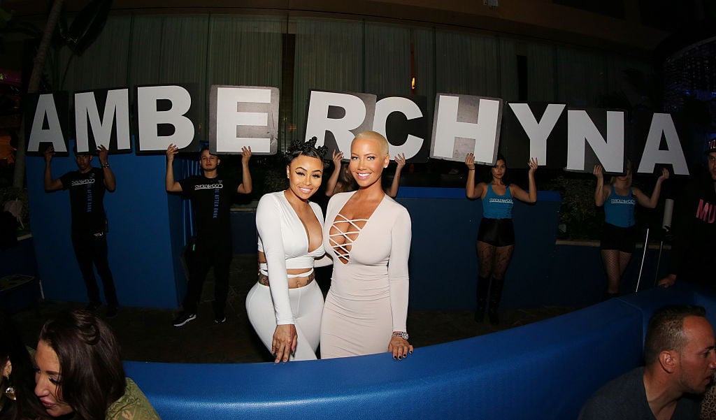 Blac Chyna and Amber Rose at an event in 2016