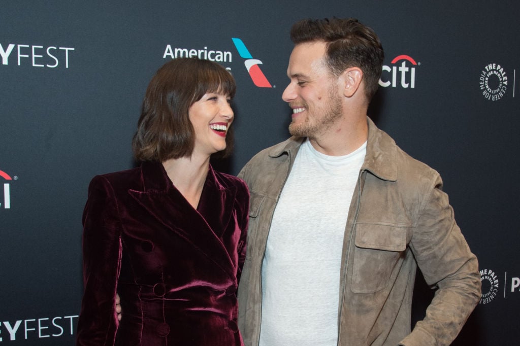 Caitriona Balfe and Sam Heughan