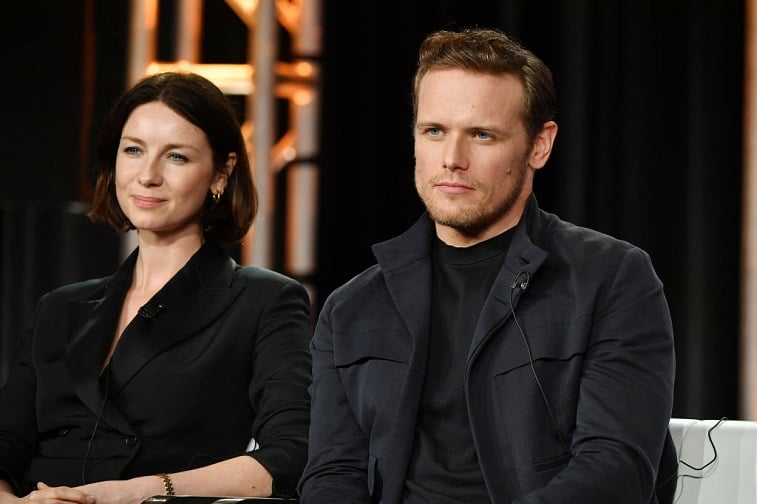 Caitriona Balfe and Sam Heughan