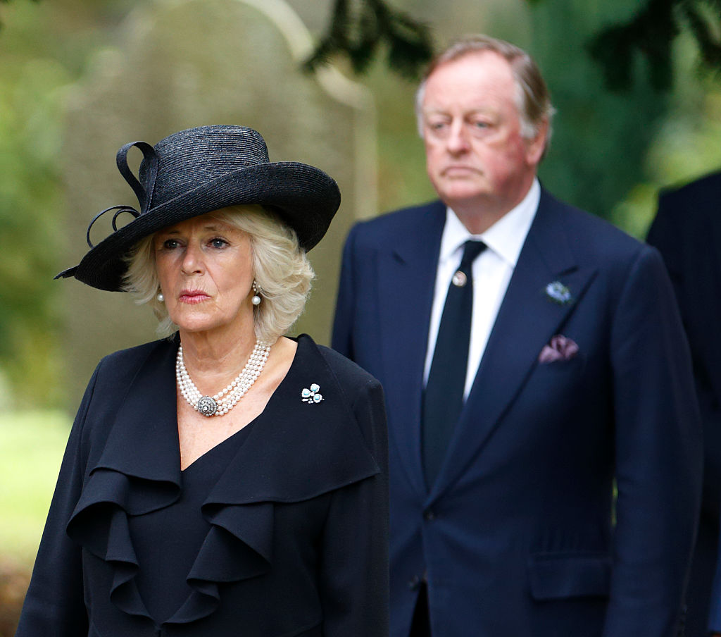 Camilla Parker Bowles and Andrew Parker Bowles